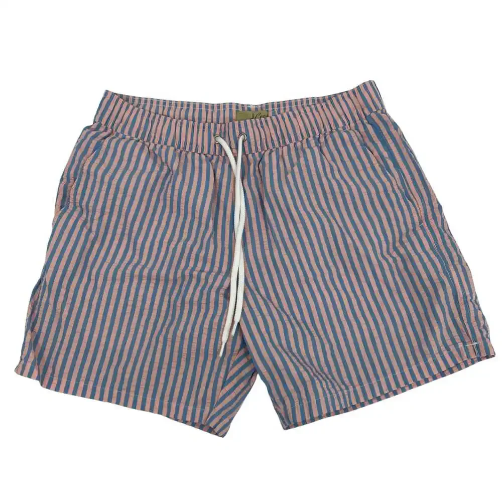 J. Crew Pink Striped Athletic Beach Shorts | Size M